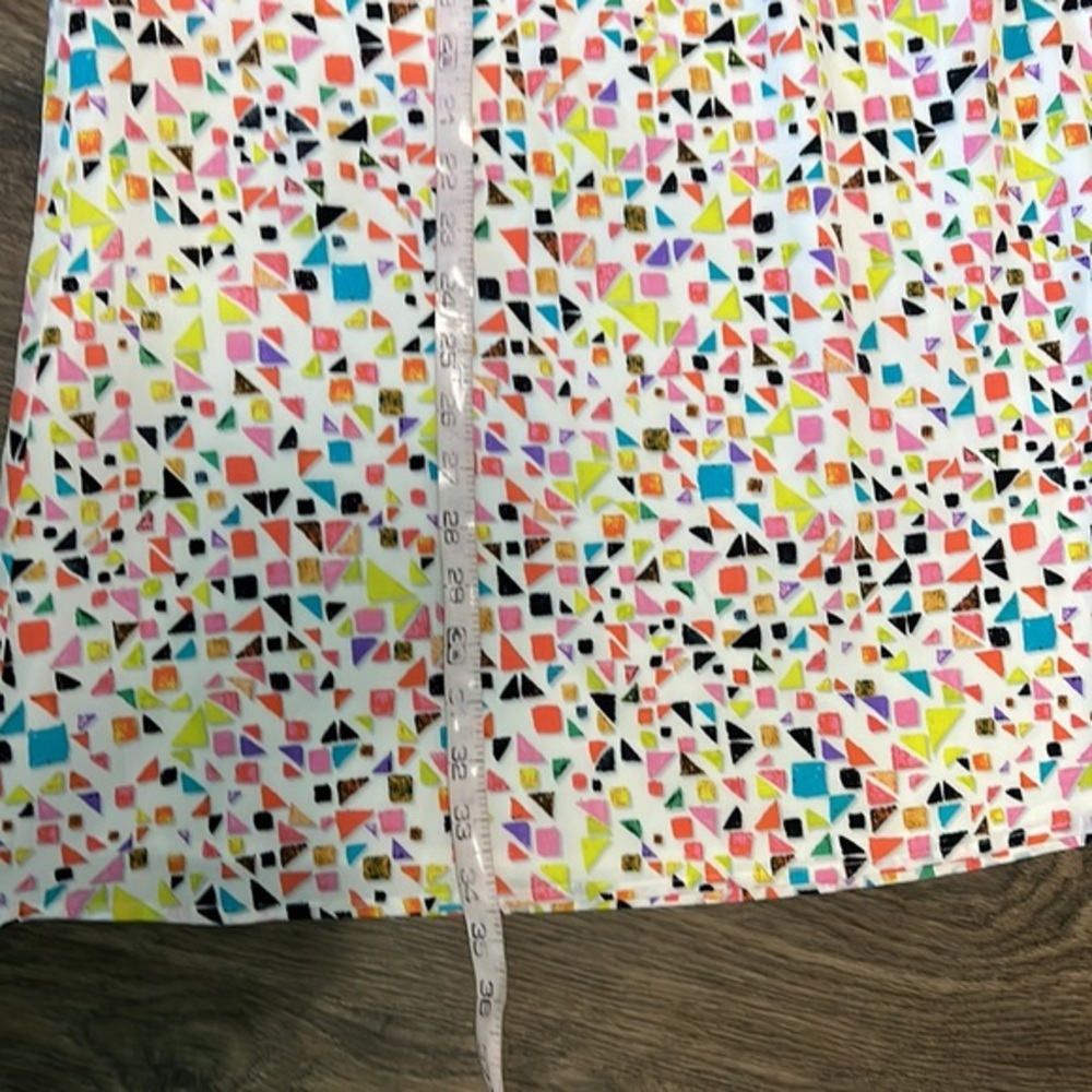 CECE Candy Gems Print Tie Neck‎ Shift
Dress Sz 4 - Picture 9 of 10